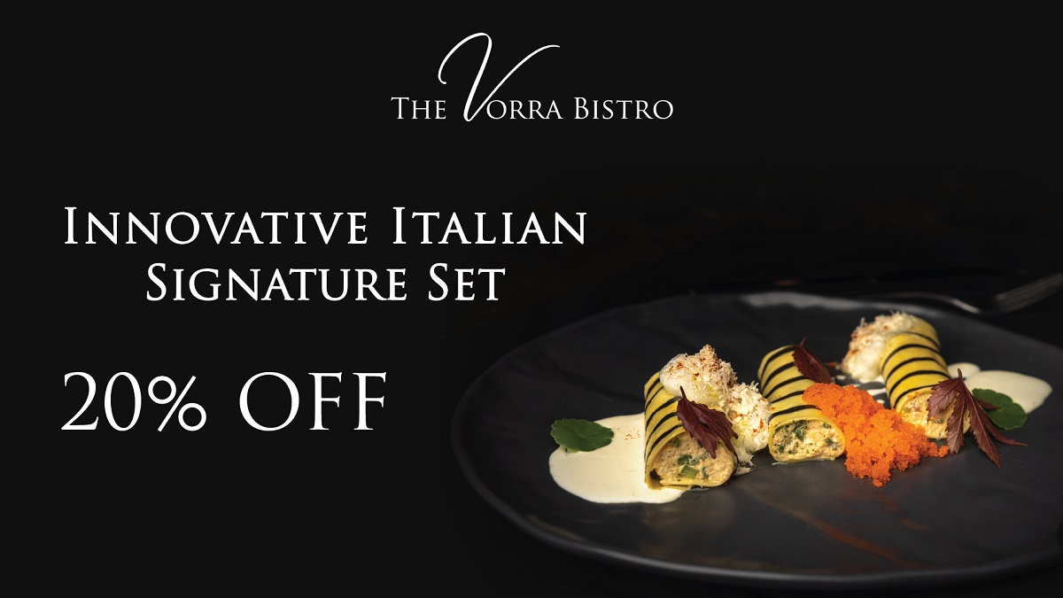 Four-Course Signature Set 20% OFF 1st week of every month
